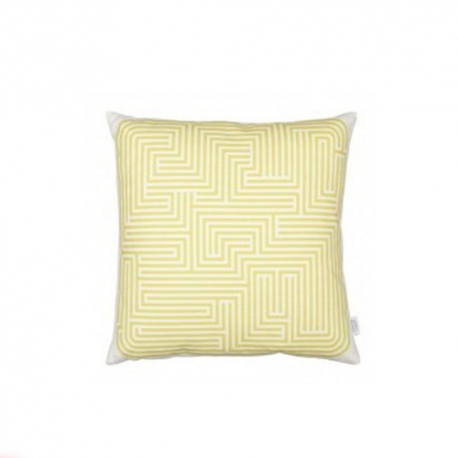 Pillow: Maze mustard - Vitra - Alexander Girard - Furniture by Designcollectors