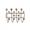 Hang it all Coat Rack: Chocolate wire - walnut - Furniture by Designcollectors