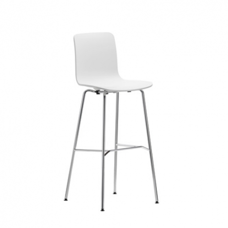 HAL Stool Tabouret de bar Medium - White - Vitra - Jasper Morrison - Furniture by Designcollectors