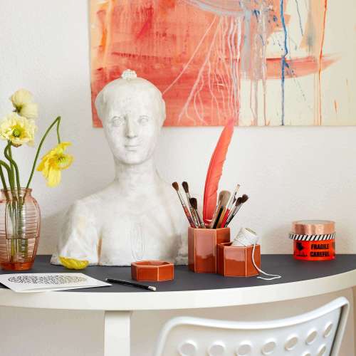 Hexagonal Containers, Rusty orange - Vitra - Jasper Morrison - Home - Furniture by Designcollectors