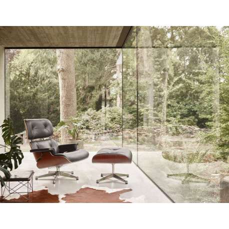 Lounge Chair & Ottoman Premium Leder F - Santos Palisander - vitra - Charles & Ray Eames - Home - Furniture by Designcollectors