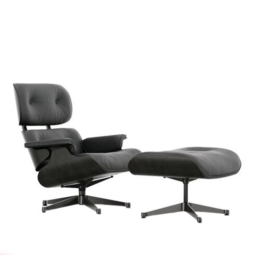 Lounge Chair & Ottoman deep black - Vitra - Charles & Ray Eames - Home - Furniture by Designcollectors