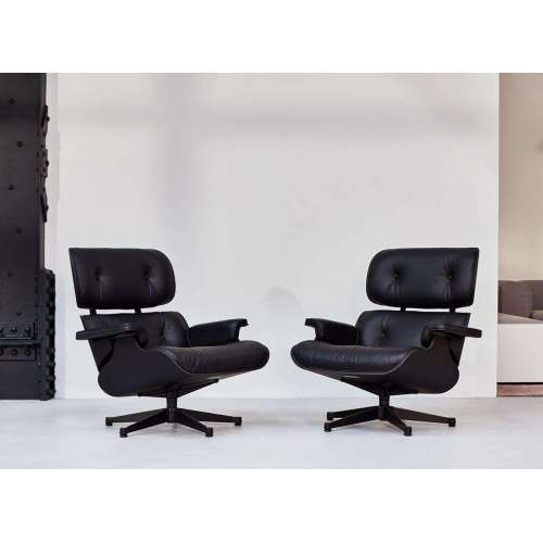 Lounge Chair & Ottoman deep black - Vitra - Charles & Ray Eames - Accueil - Furniture by Designcollectors