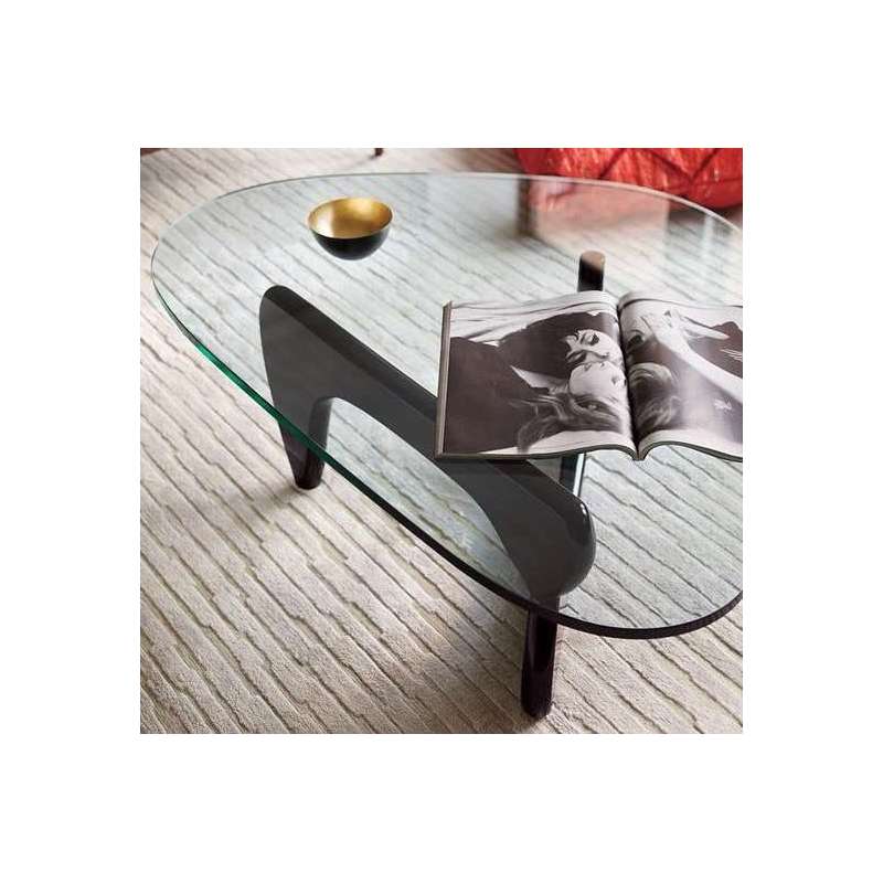 Noguchi Coffee Table Black ash Vitra by Isamu Noguchi, 1944 The