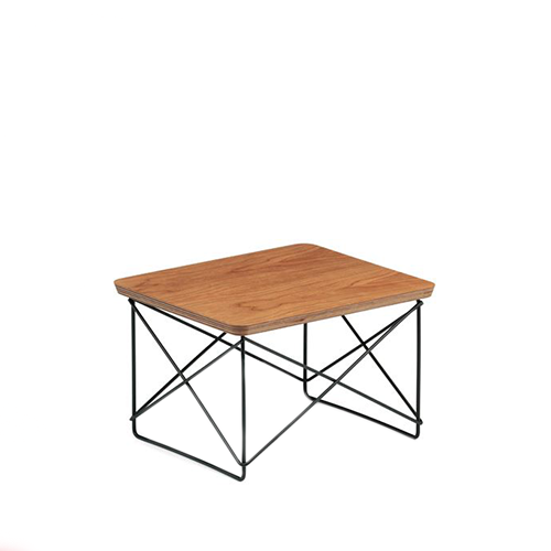 Occasional Table LTR - American cherry - base basic dark - Vitra - Charles & Ray Eames - Tables - Furniture by Designcollectors