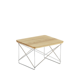 Occasional Table LTR Table d'appoint - natural oak - base chromed