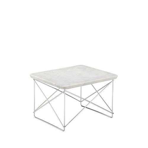 Occasional Table LTR Bijzettafel: marmer - Base chromed - Vitra - Charles & Ray Eames - Home - Furniture by Designcollectors