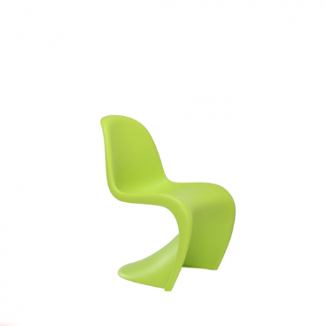 Panton Chair Junior - end of life colours - Dark lime - Vitra - Verner Panton - Weekend 17-06-2022 15% - Furniture by Designcollectors