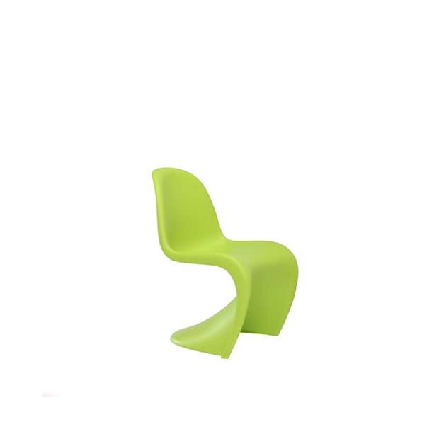 Panton Chair Junior - end of life colours - Dark lime - Vitra - Verner Panton - Accueil - Furniture by Designcollectors