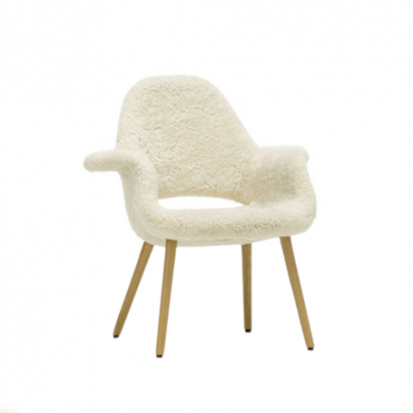 Organic Chair Peau de mouton Moonlight - Limited Edition - Vitra - Charles & Ray Eames - Furniture by Designcollectors