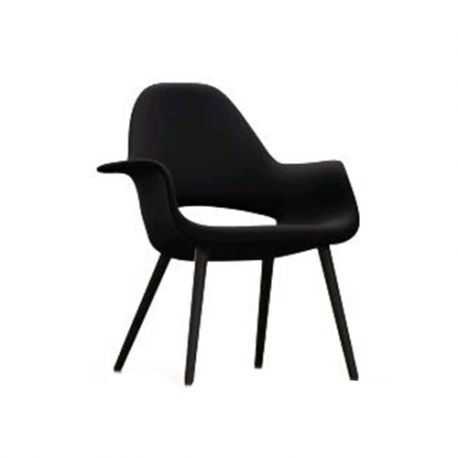 Organic Chair - Hopsak - dark blue/ moorbrown - Vitra - Charles & Ray Eames - Furniture by Designcollectors