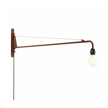 Petite Potence Wandlamp Japans rood - Vitra - Jean Prouvé - Furniture by Designcollectors