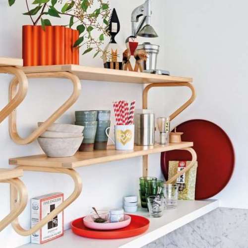 Trays Dienbladen Set van 3 - rood - Vitra - Jasper Morrison - Home - Furniture by Designcollectors