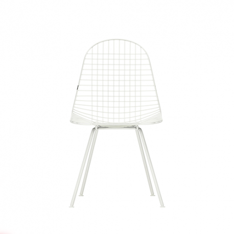 Wire Chair DKX - Powder coated white (smooth) - Vitra - Charles & Ray Eames - Furniture by Designcollectors