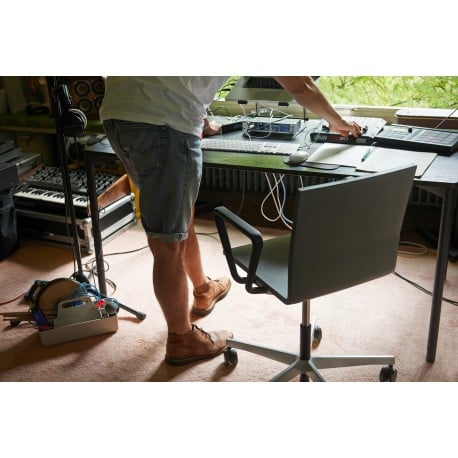 MVS .04 Chair -Without armrests - dark green - vitra - Maarten van Severen - Home - Furniture by Designcollectors