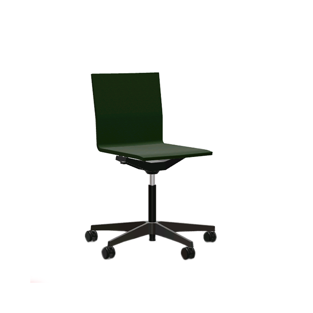 MVS .04 Chair -Without armrests - dark green - Vitra - Maarten van Severen - Accueil - Furniture by Designcollectors