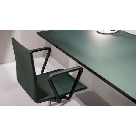 MVS .04 Chair -With armrests - dark green - Vitra - Maarten van Severen - Accueil - Furniture by Designcollectors