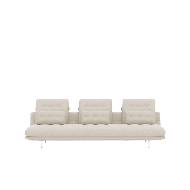 Grand Sofà, 3½-Seater, Savana Pearl melange - Vitra - Antonio Citterio - Canapés et canapés-lits - Furniture by Designcollectors