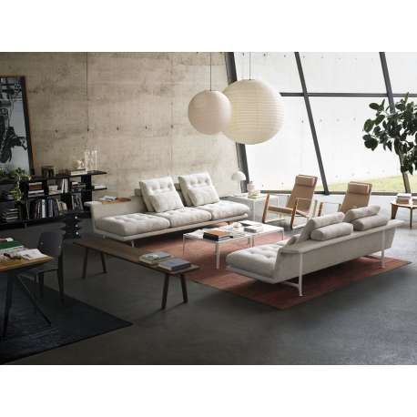 Grand Sofà, 3½-Seater, Savana Pearl melange - vitra - Antonio Citterio - Sofas - Furniture by Designcollectors