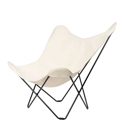 Butterfly Chair Outdoor Ecru - Jorge Ferrari Hardoy - Chaises de Jardin - Furniture by Designcollectors