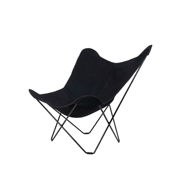 Butterfly Chair Outdoor Black -  - Jorge Ferrari Hardoy - Tuinstoelen - Furniture by Designcollectors
