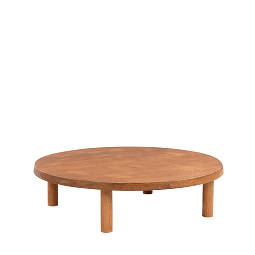 T02P Coffee table round (140 cm) - Pierre Chapo - Pierre Chapo - Tables - Furniture by Designcollectors