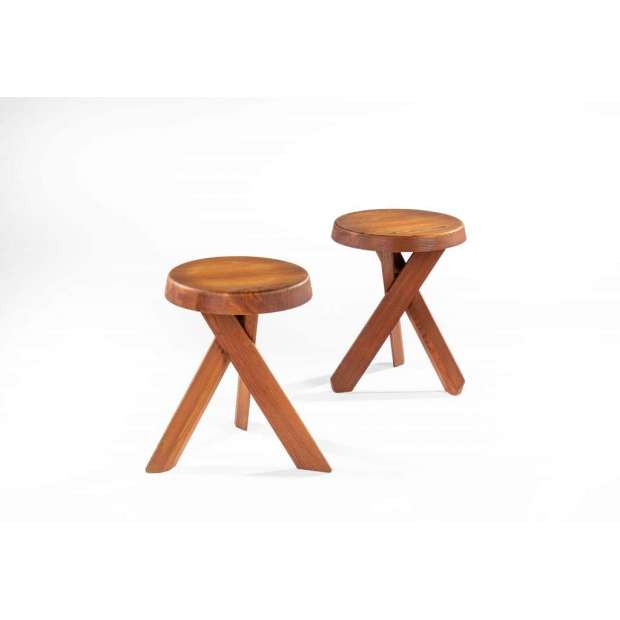S31B Stool, intermediate seat - Pierre Chapo - Pierre Chapo - Home - Furniture by Designcollectors