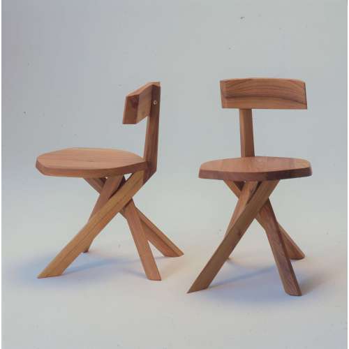 S34 Stoel met 7-rugleuning - Pierre Chapo - Pierre Chapo - Stoelen - Furniture by Designcollectors