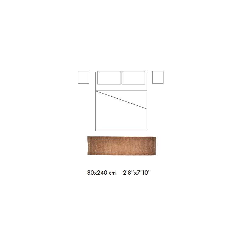 dimensions Mélange - Stripes 1 Runner (80 x 240) - Nanimarquina - Sybilla - Tapis & Poufs - Furniture by Designcollectors