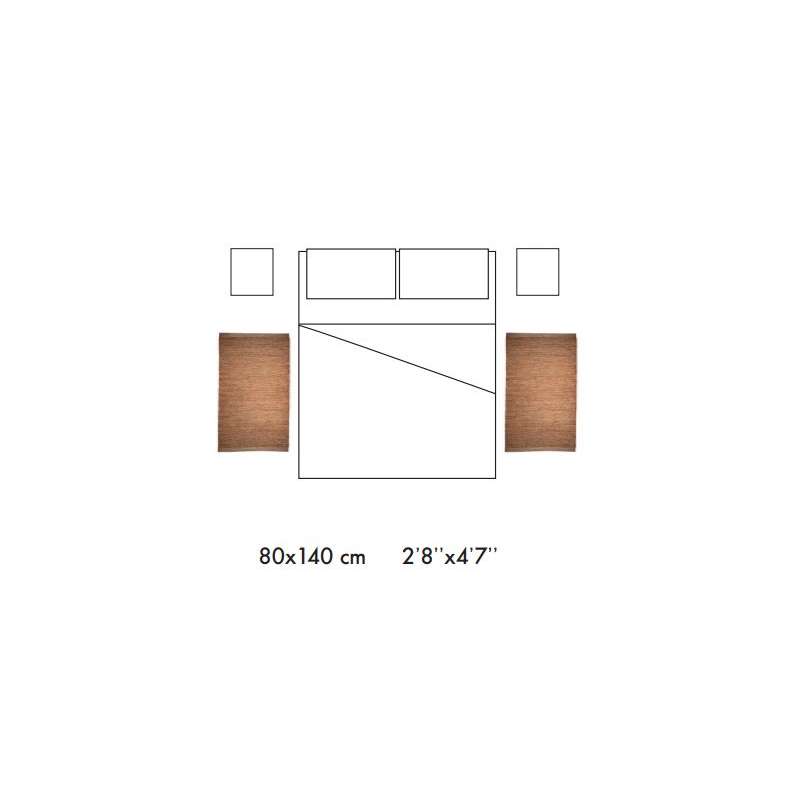 dimensions Mélange - Pattern 1 (80 x 140) - Nanimarquina - Sybilla - Tapis & Poufs - Furniture by Designcollectors