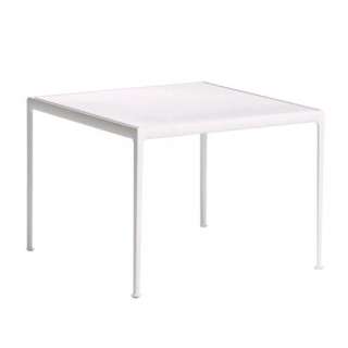 Schultz Dining Table 1966, square, White porcelain top