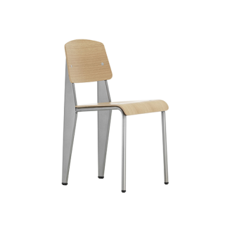 Standard Chair - Natural oak - Métal Brut