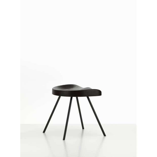 Tabouret 307 Deep Black - Vitra - Jean Prouvé - New Jean Prouvé Collection - Furniture by Designcollectors