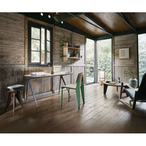 Compas Direction Desk - Natural oak - Blé Vert - Vitra - Jean Prouvé - New Jean Prouvé Collection - Furniture by Designcollectors