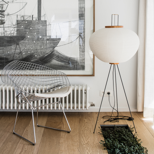 Bertoia seat pad for Diamond armchair, Vinyl White - Furniture by Designcollectors