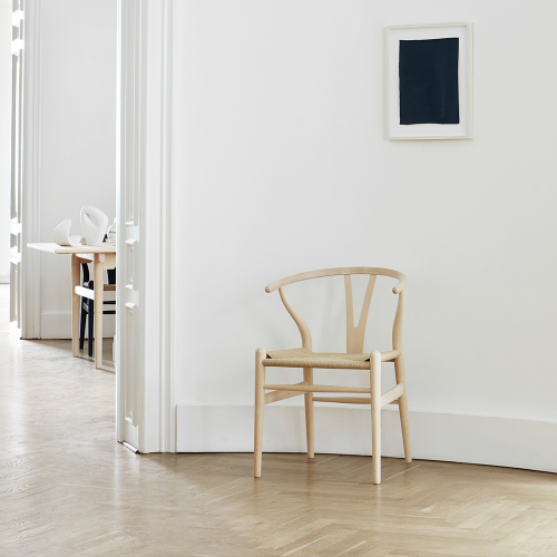 CH24 Wishbone Chair, Oiled oak, Natural cord - Furniture by Designcollectors
