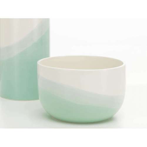 Herringbone Vessels Bowl, Mint - Vitra -  - Home - Furniture by Designcollectors