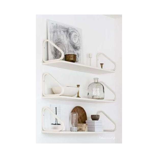 112B Wall Shelf, White - Artek - Alvar Aalto - Accueil - Furniture by Designcollectors