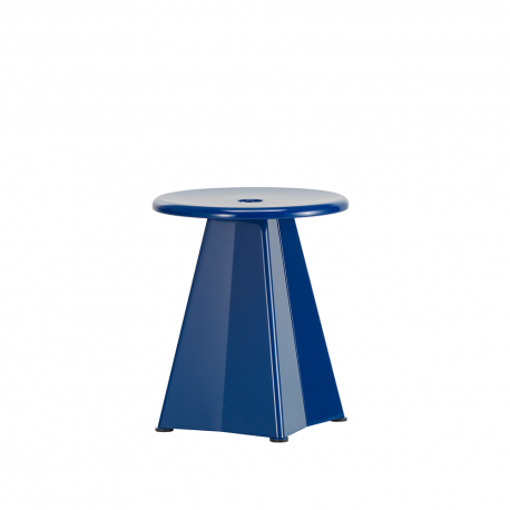 Tabouret Métallique - Bleu Marcoule - Vitra - Furniture by Designcollectors