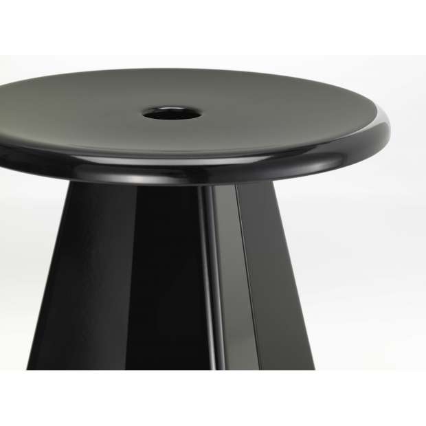 Tabouret Métallique - Deep Black - Vitra - Jean Prouvé - New Jean Prouvé Collection - Furniture by Designcollectors