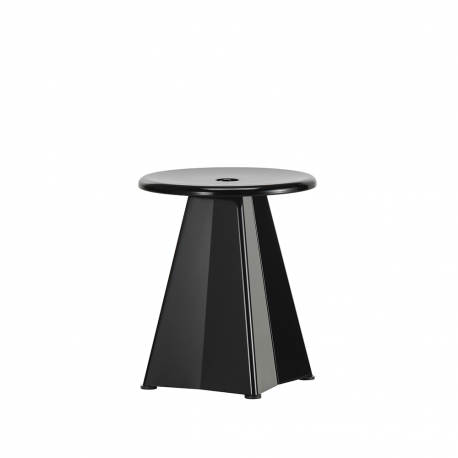 Tabouret Métallique - Deep Black - Vitra - Furniture by Designcollectors
