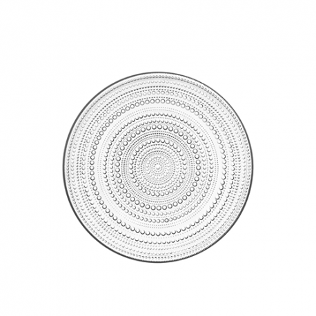 Kastehelmi Plate 315 mm Clear - Iittala - Furniture by Designcollectors