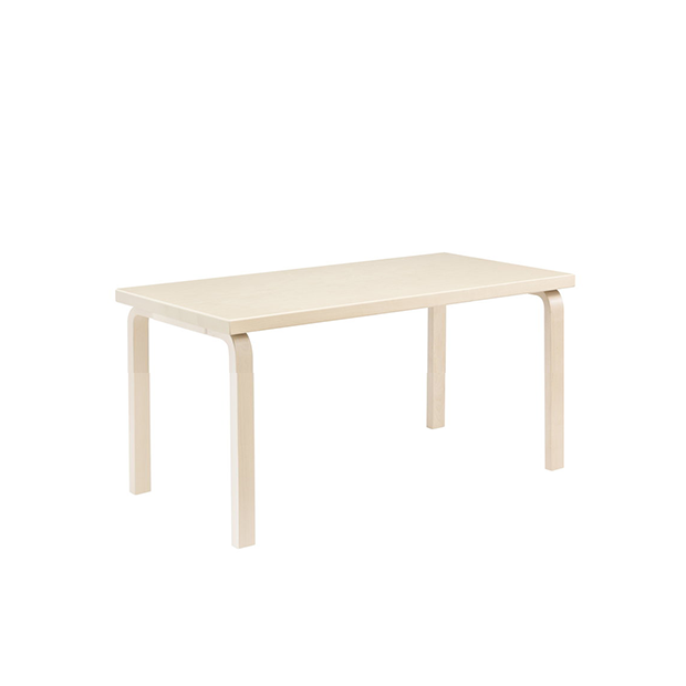 80A Table, Children's Table, Birch Veneer, H: 60 cm - Artek - Alvar Aalto - Google Shopping - Furniture by Designcollectors