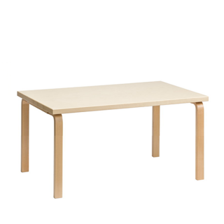 81B Table, Children's Table, Birch Veneer, H: 60 cm