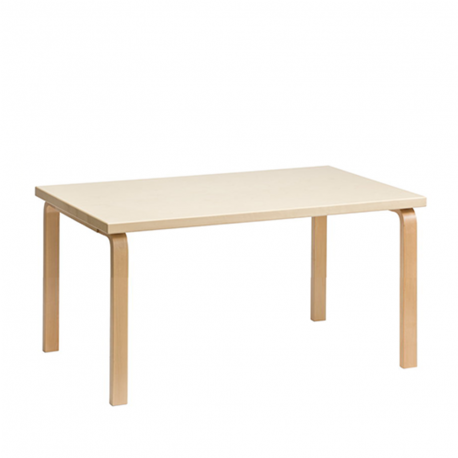 81B Table, Children's Table, Birch Veneer, H: 60 cm - Artek - Furniture by Designcollectors