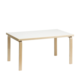 81B Table, Children's Table, White HPL, H: 60 cm