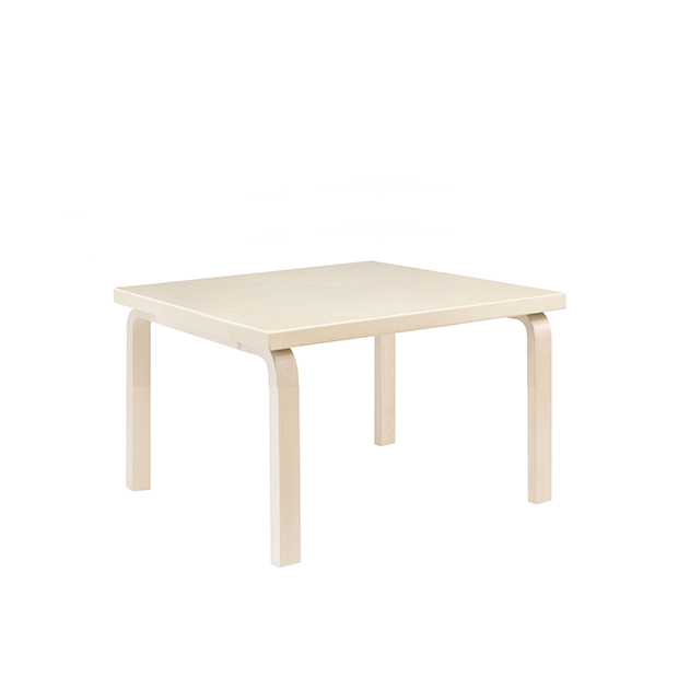 81C Table, Children's Table, Birch Veneer, H: 60 cm - Artek - Alvar Aalto - Kinderen - Furniture by Designcollectors