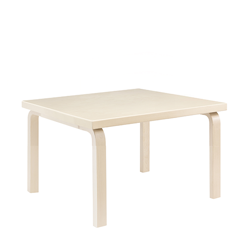 81C Table, Children's Table, Birch Veneer, H: 60 cm - Artek - Alvar Aalto - Google Shopping - Furniture by Designcollectors