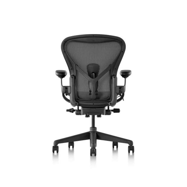 Aeron Chair - Graphite (size B) - Herman Miller - Don Chadwick & Bill Stumpf - Bureaustoelen  - Furniture by Designcollectors