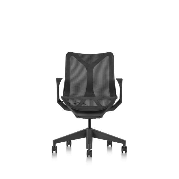 Cosm Low back chair Graphite, Graphite base - Herman Miller - Studio 7.5 - Bureaustoelen  - Furniture by Designcollectors
